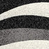 2' X 4' Gray Abstract Dhurrie Area Rug